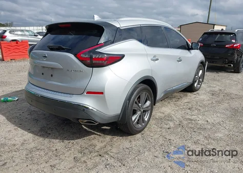 2019 Nissan Murano Platinum из США, поврежденный, VIN 5N1AZ2MJ9KN124732